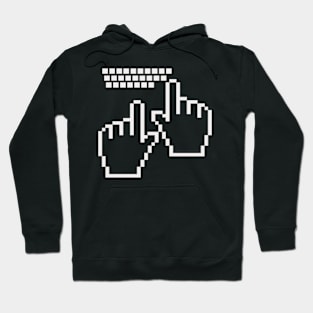 Fluttering Fingertips Hoodie